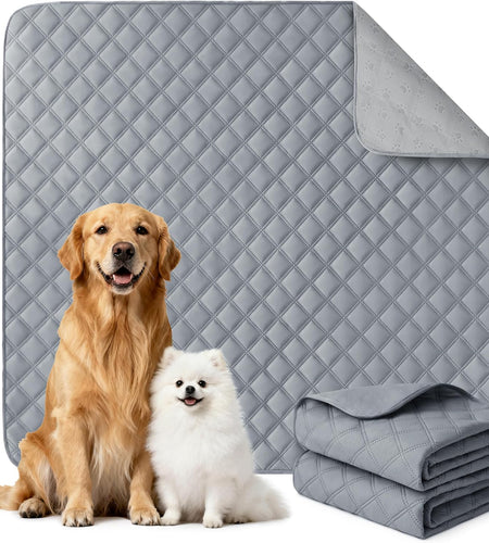 Reusable Washable Pee Pads for Dogs Large/Extra Large 36'' X 41'' 2 Pack, Absorbent Pet Puppy Dog Training Pads Non-Slip, Waterproof Whelping Potty Pads for Dogs Leak-Proof