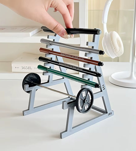 Barbell Pen Holder – Lift Your Desk Game!